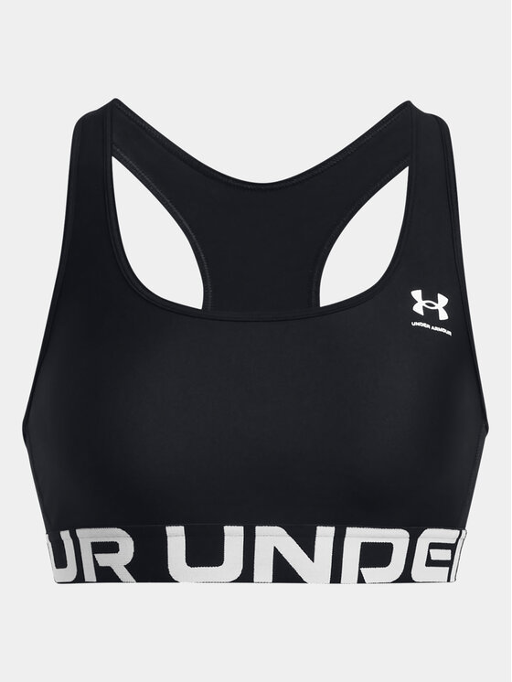 Under Armour Under Armour Sutien sport Ua Hg Authentics Mid Branded 1383544-001 Negru Compression Fit
