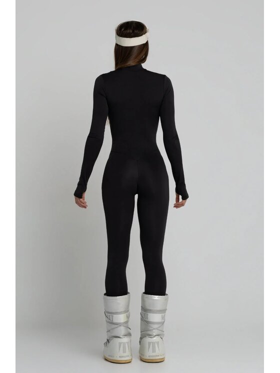 Chiara Wear Chiara Wear Kombinezon Kombinezon sportowy SKI WINTER Czarny Slim Fit