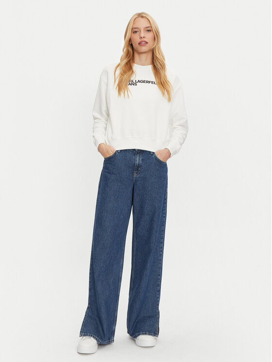 Karl Lagerfeld Jeans Karl Lagerfeld Jeans Farmer 246J1118 Sötétkék Relaxed Fit