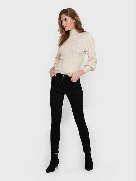 ONLY ONLY Pulover Katia 15232494 Bej Regular Fit