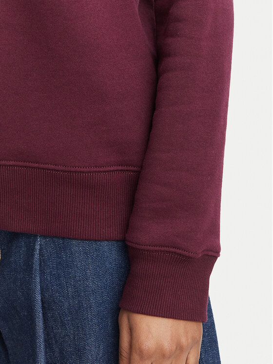 Tommy Jeans Tommy Jeans Sweatshirt DW0DW19959 Dunkelrot Regular Fit
