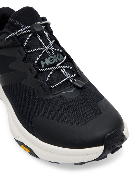 Hoka Hoka Παπούτσια πεζοπορίας Transport Wide 1164370 Μαύρο