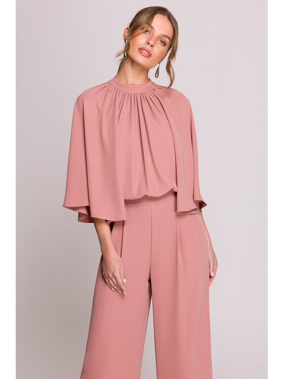 Stylove Stylove Jumpsuit S397 Rosa Sexy Straight Fit