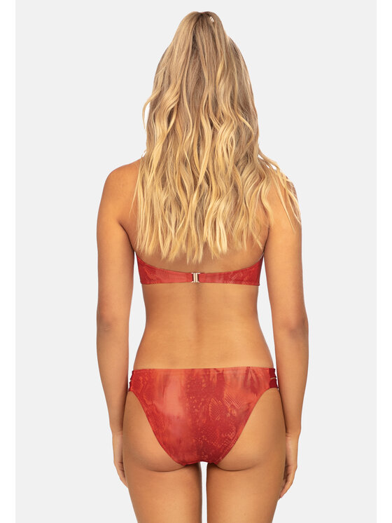Miss Lou Miss Lou Bikini ML043 Pomarańczowy