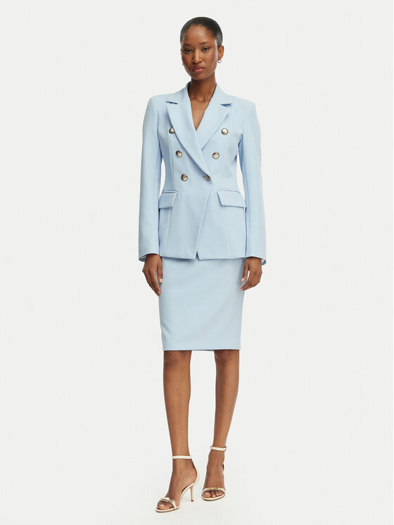 Maryley Maryley Мини пола 26EB710/43MA Светлосин Regular Fit