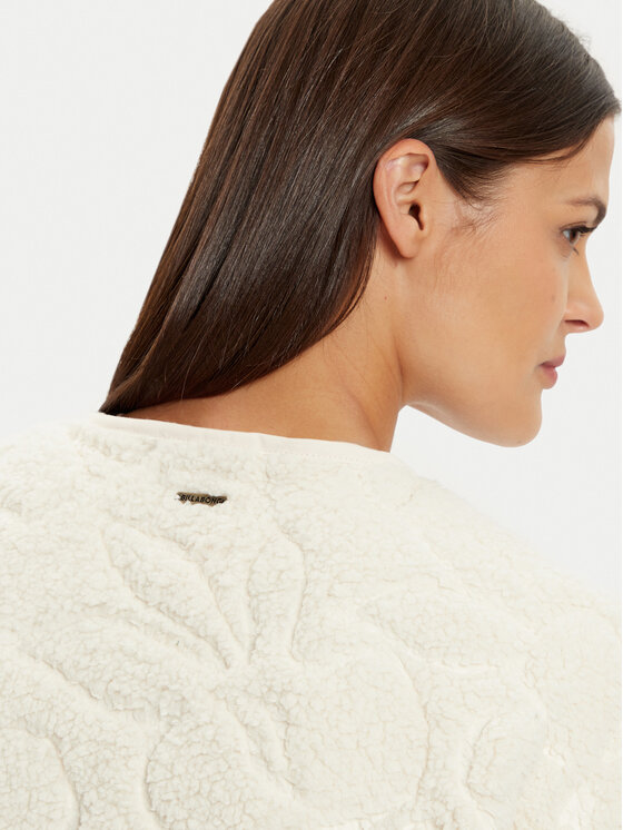 Billabong Billabong Giacca di transizione Fireside Cosy ABJFT00397 Écru Regular Fit