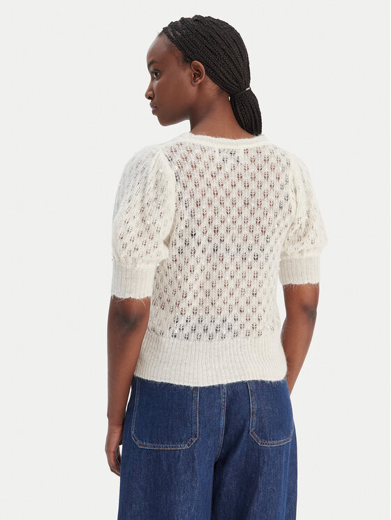 Munthe Munthe Džemper Popta 252161925274 Écru Regular Fit