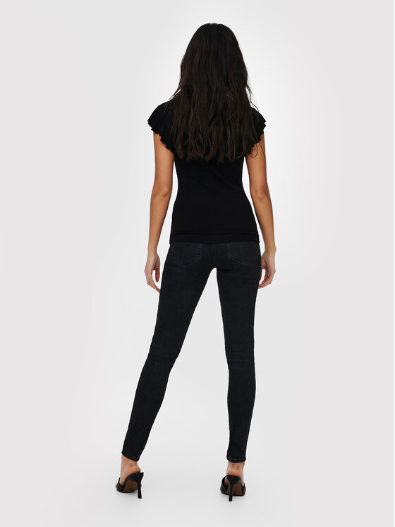 ONLY ONLY Блуза Belia 15227187 Черен Regular Fit