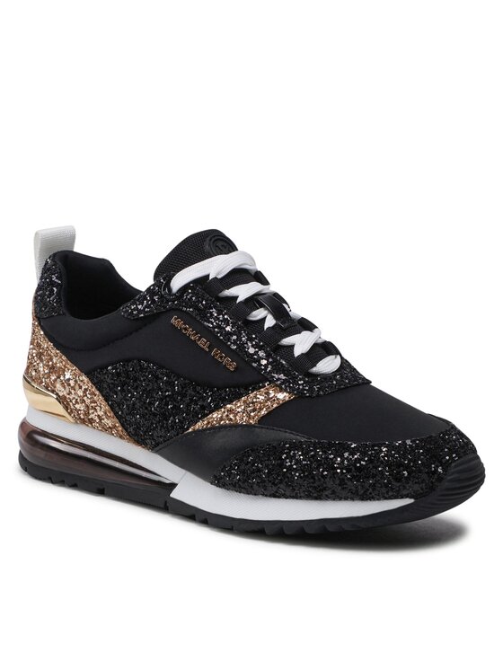 MICHAEL Michael Kors MICHAEL Michael Kors Αθλητικά Allie Stride Trainer 43F2ALFS1D Μαύρο