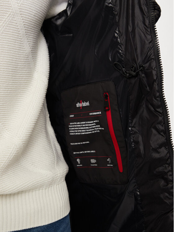 AFTER LABEL AFTER LABEL Μπουφάν πουπουλένιο Colonia A00016 Μαύρο Regular Fit