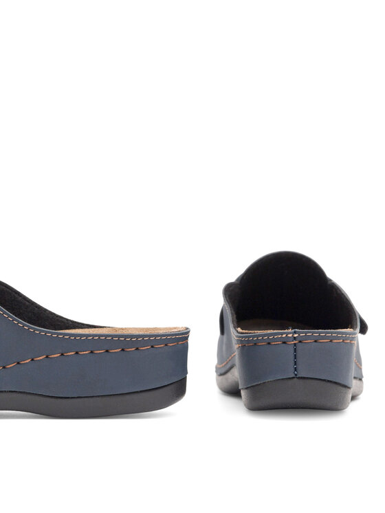 Inblu Inblu Klapki 06D7RY02 Granatowy