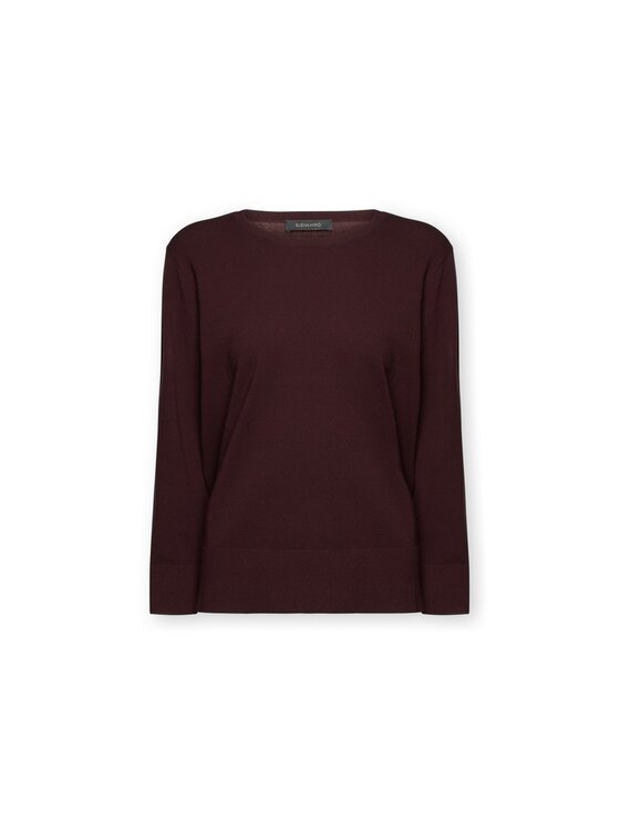 Elena Mirò Elena Mirò Maglione M052Z100825N039 Bordeaux Regular Fit