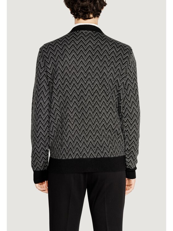 Antony Morato Antony Morato Ζακέτα WOOL BLEND Μαύρο Regular Fit