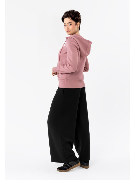 Volcano Volcano Spodnie dresowe N-MOCK Czarny Regular Fit