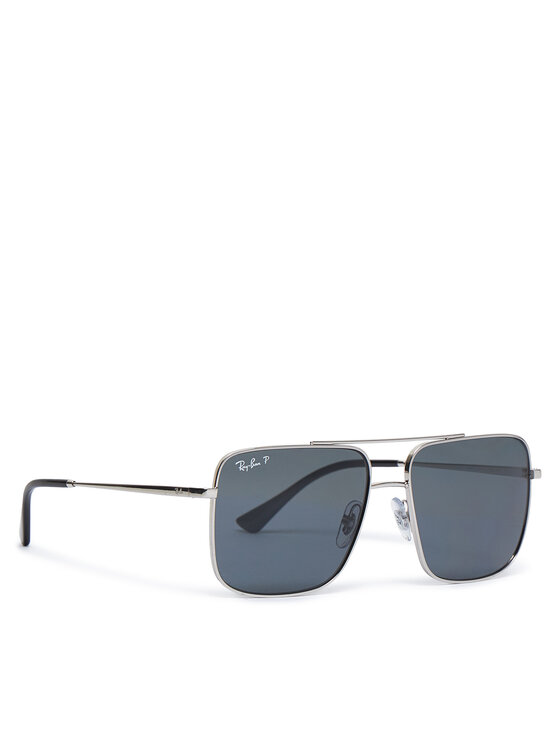 Ochelari de soare Ray-Ban 0RB3758 003/81 Argintiu