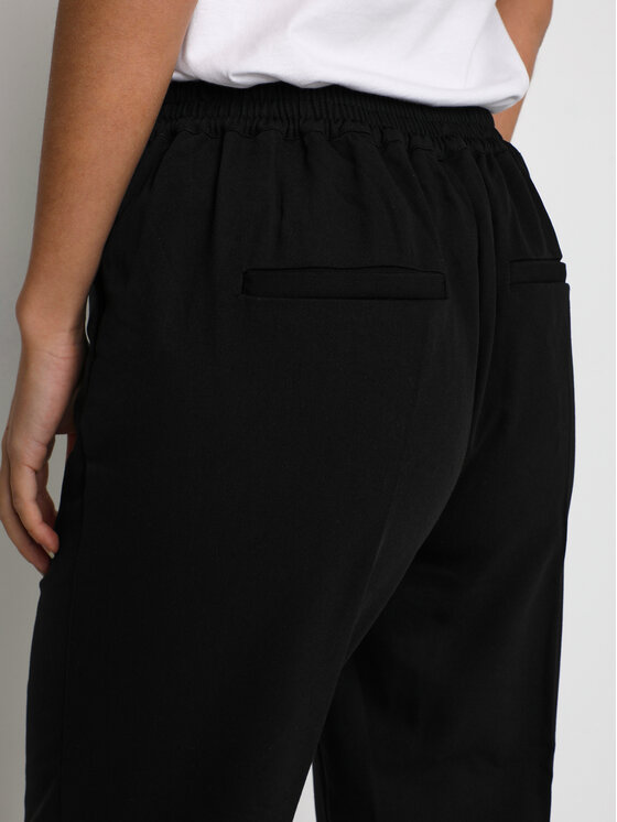 Kaffe Kaffe Stoffhose Sakura 10506127 Schwarz Relaxed Fit