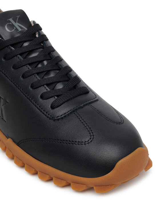 Calvin Klein Jeans Calvin Klein Jeans Sneakers Low Profile Runner Mg Lth Mix YW0YW01847 Nero