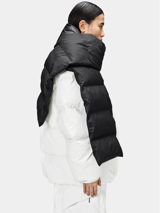 Rains Rains Κασκόλ Harbin Puffer Scarf W2T3 16300 Μαύρο