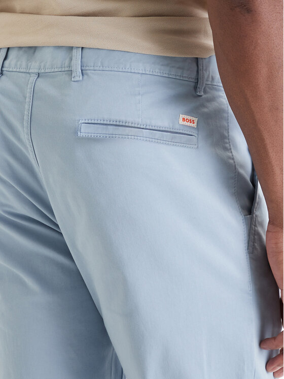 BOSS BOSS Chino nohavice 50510933 Modrá Slim Fit