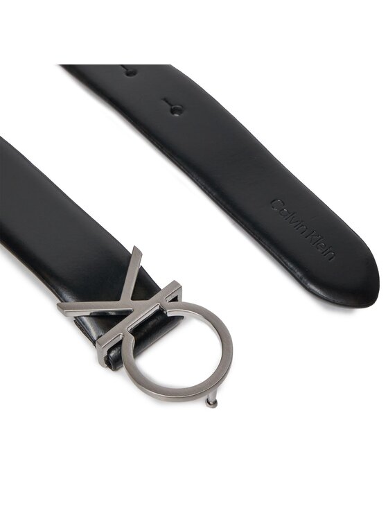 Calvin Klein Calvin Klein Ζώνη Γυναικεία Re-Lock Ck Logo Belt 30mm K60K610157 Μαύρο