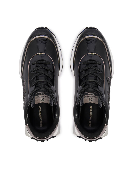 KARL LAGERFELD KARL LAGERFELD Sneakersy Zone KL62911P Černá