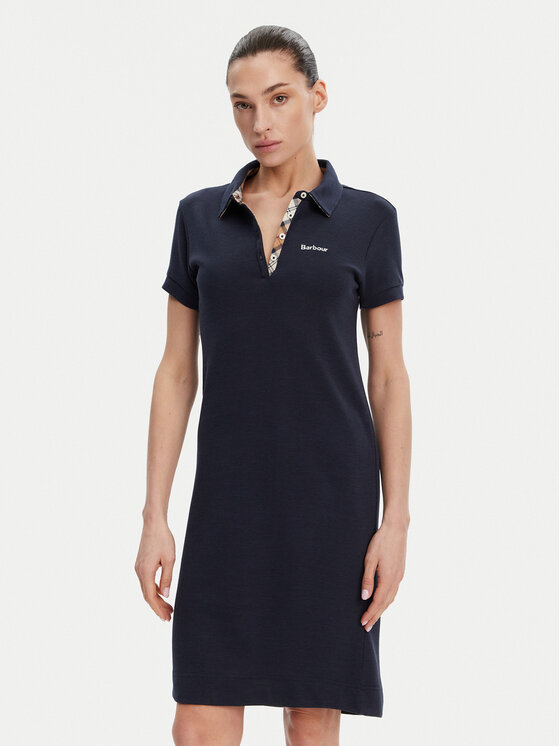 Barbour Barbour Vsakodnevna obleka LDR0416NY13 Mornarsko modra Regular Fit