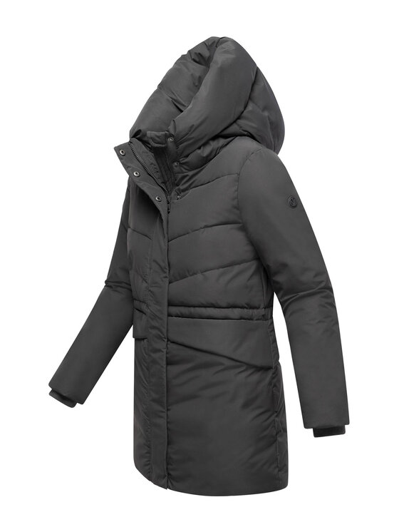 Marikoo Marikoo Kurtka zimowa Delilah Szary Regular Fit