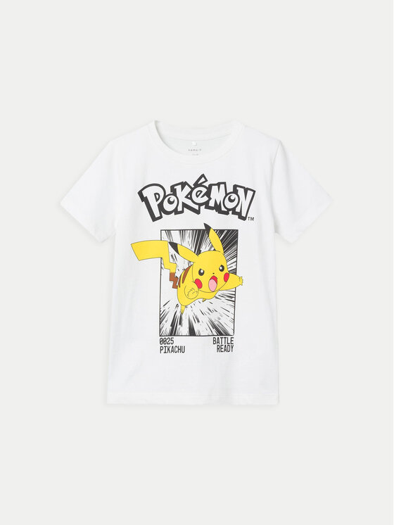 NAME IT NAME IT Tricou 13225938 Alb Regular Fit