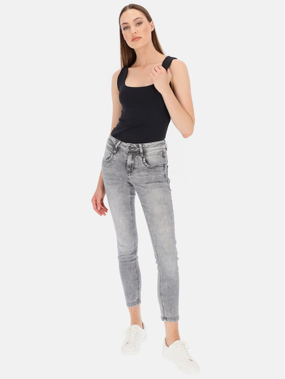 Red Button Red Button Jeansy Sissy Szary Slim Fit