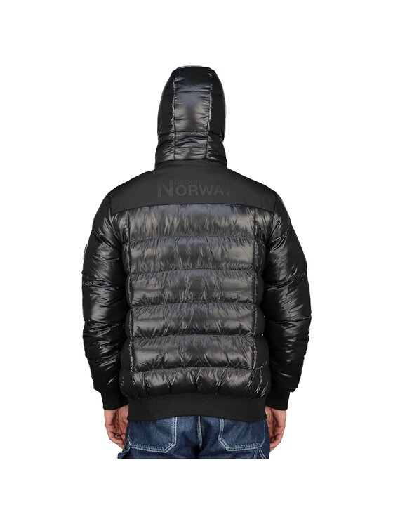 Geographical Norway Geographical Norway Kurtka puchowa WZ8155H/GN-NOIR Czarny Regular Fit
