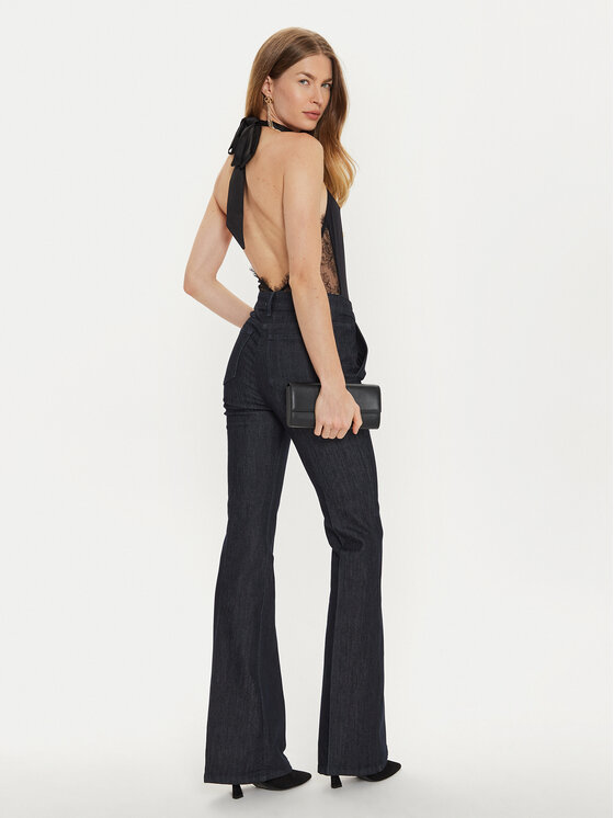 TWINSET TWINSET κορμάκι 242LL6JZZ Μαύρο