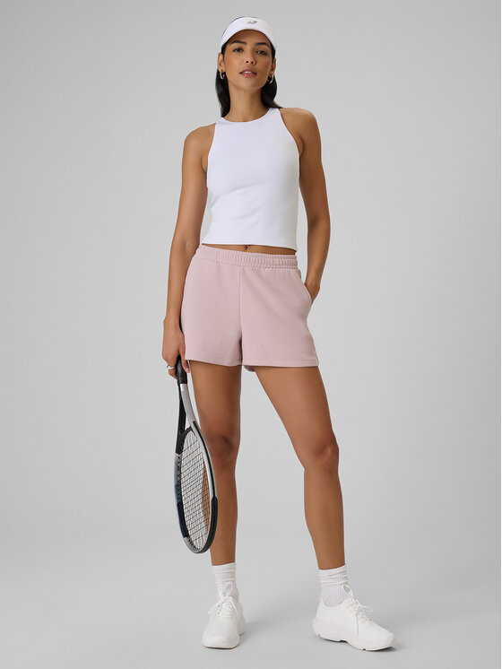 4F 4F Tank top ESSENTIAL 4 Biały Slim Fit