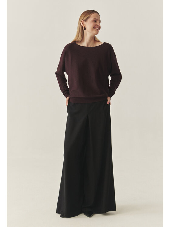 TATUUM TATUUM Sweter FLARIS Bordowy