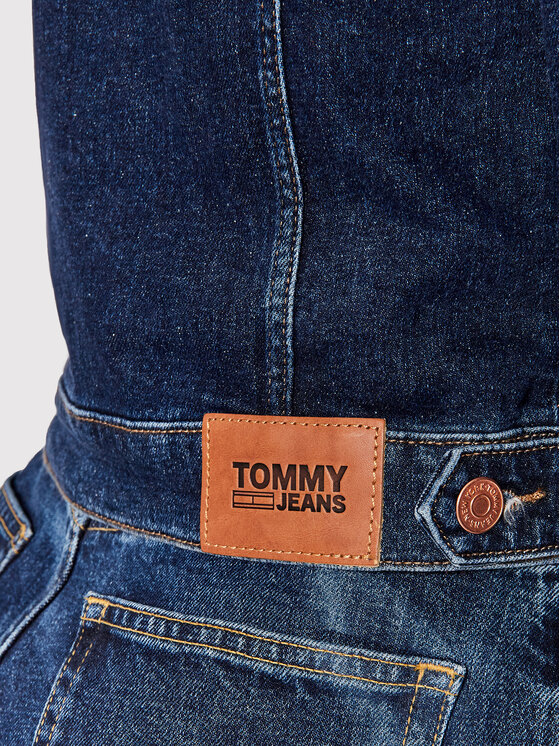 Tommy Jeans Tommy Jeans Kurtka jeansowa Vivianne DW0DW11443 Granatowy Regular Fit