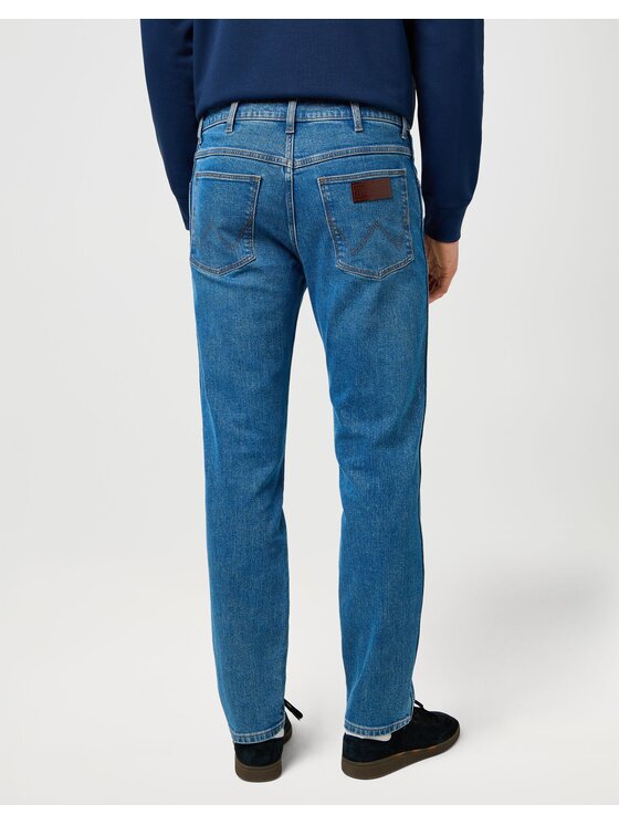 Wrangler Wrangler Jeans RIVER Blu Straight Fit