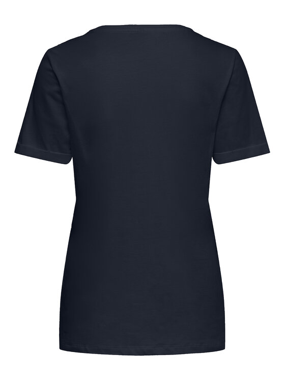 ONLY ONLY T-Shirt Kita 15244714 Granatowy Regular Fit