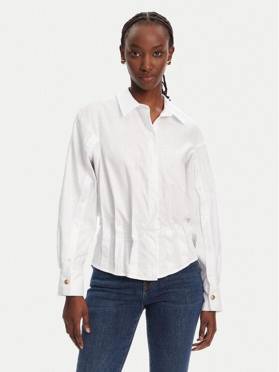 Elisabetta Franchi Elisabetta Franchi Сорочка CA09852E2 100 Білий Regular Fit