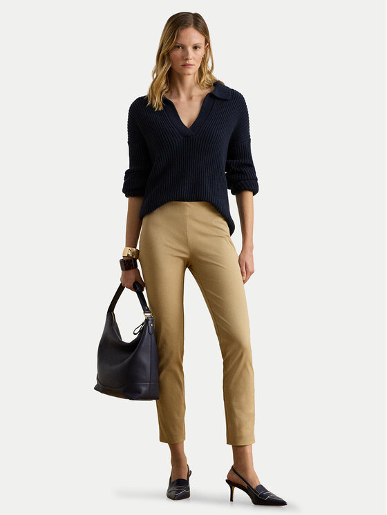 LAUREN RALPH LAUREN Lauren Ralph Lauren Riidest püksid 200631310018 Beež Slim Fit