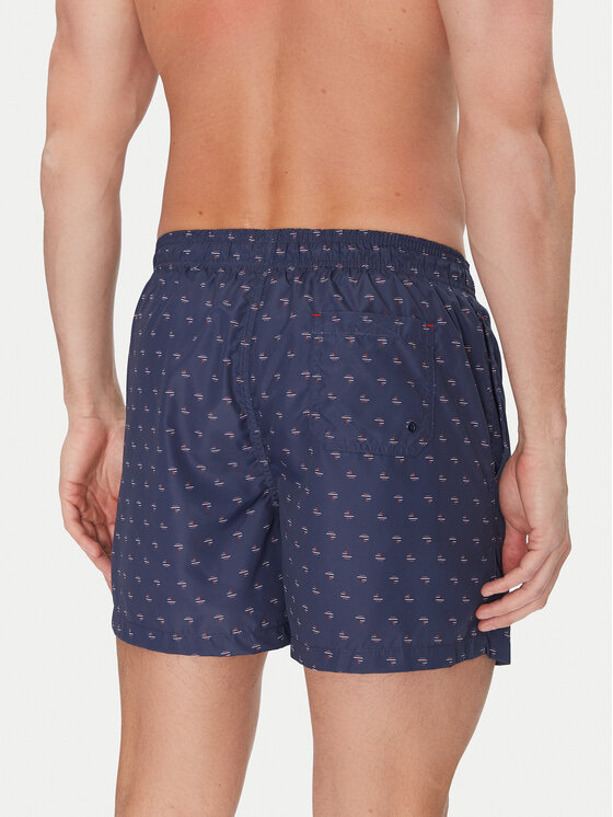 Ysabel Mora Ysabel Mora Szorty kąpielowe 90309 Granatowy Regular Fit