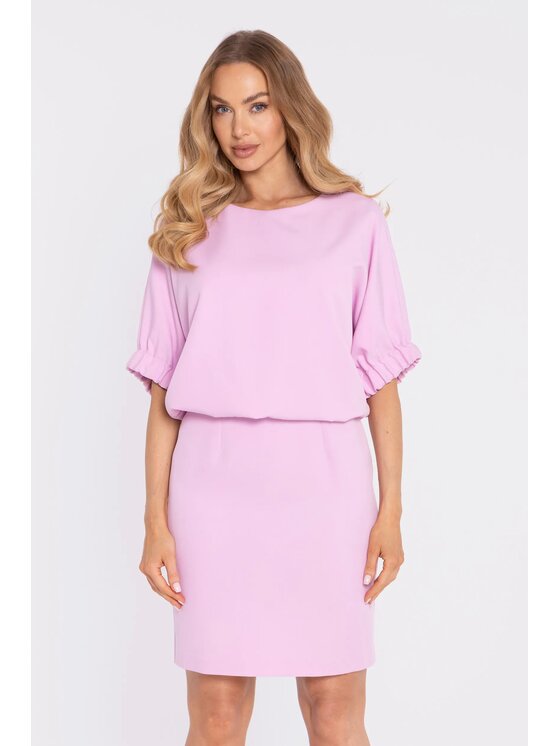 Made of Emotion Made of Emotion Abito da cocktail M904 Rosa chiaro Oversize