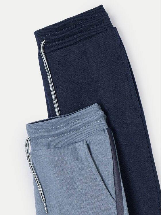 Mayoral Mayoral Completo 2 pantaloni da tuta e felpa 4884 Blu scuro Regular Fit