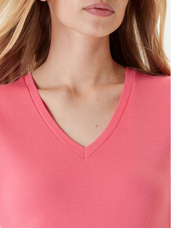United Colors Of Benetton United Colors Of Benetton T-Shirt 3GA2E4230 Ροζ Regular Fit