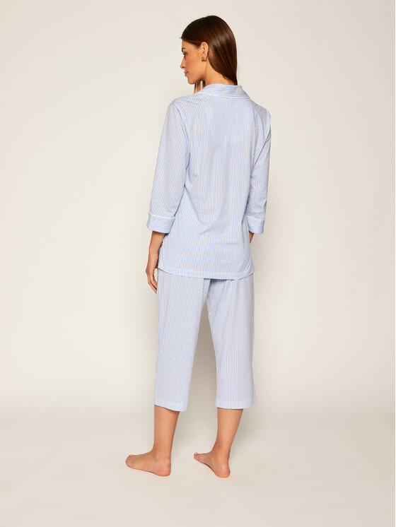 LAUREN RALPH LAUREN Lauren Ralph Lauren Piżama I819702 Błękitny