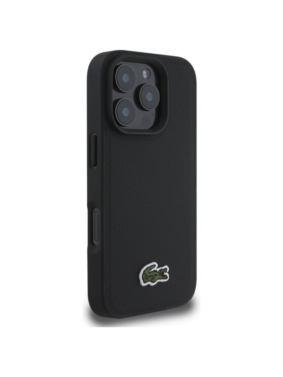 Lacoste Lacoste Etui na telefon Apple iPhone 16 Pro Czarny