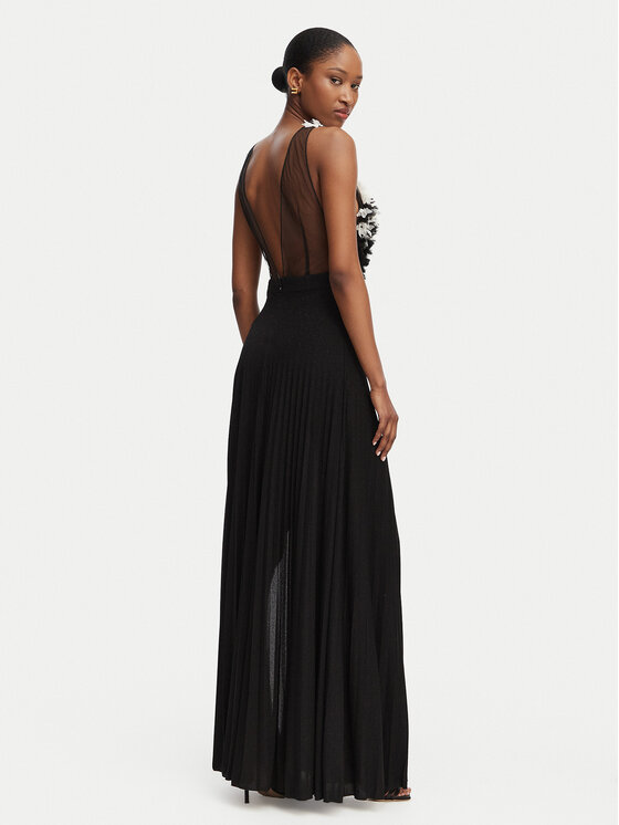 Elisabetta Franchi Elisabetta Franchi Abendkleid AB-R44-62E2-V800 Schwarz Slim Fit