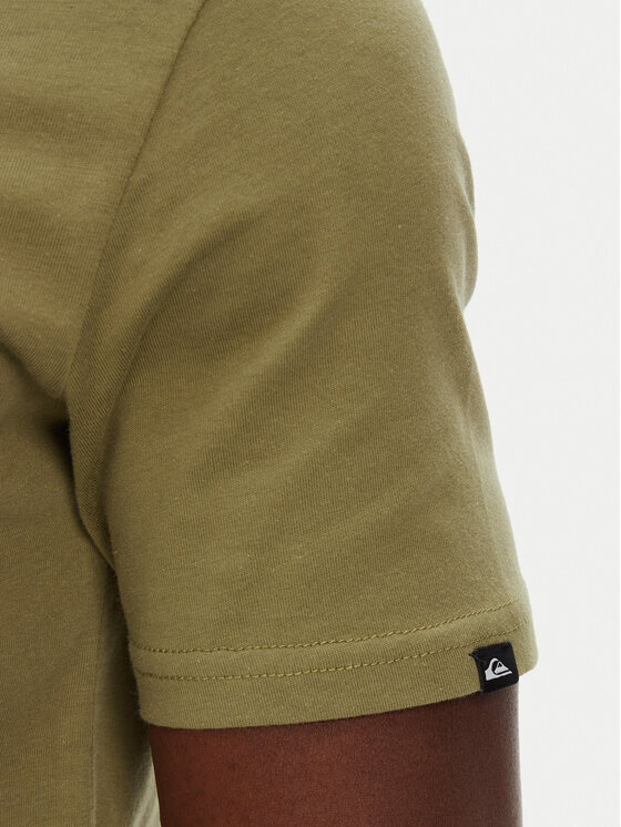 Quiksilver Quiksilver Tričko Ev Three Seas Ss EQYZT08051 Kaki Regular Fit