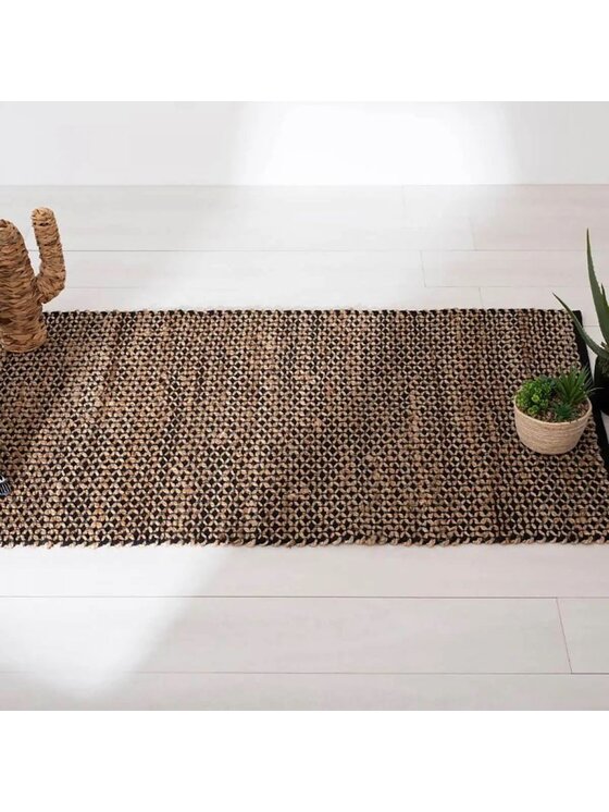 MIAhome MIAhome Dywan Dywan jutowy CINIGLIA 90x150 cm Brązowy