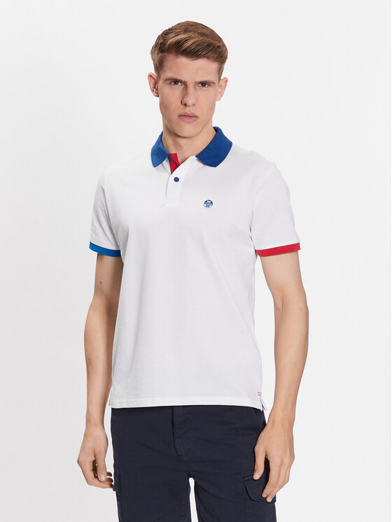 North Sails North Sails Polo 692398 Λευκό Regular Fit