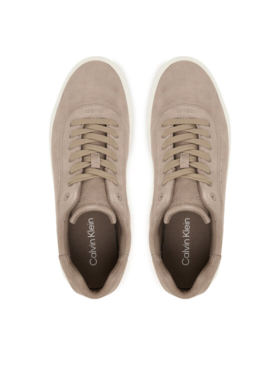 Calvin Klein Calvin Klein Snīkeri Basket Cupsole Oxf Lup Hf Su HM0HM02131 Bēšs