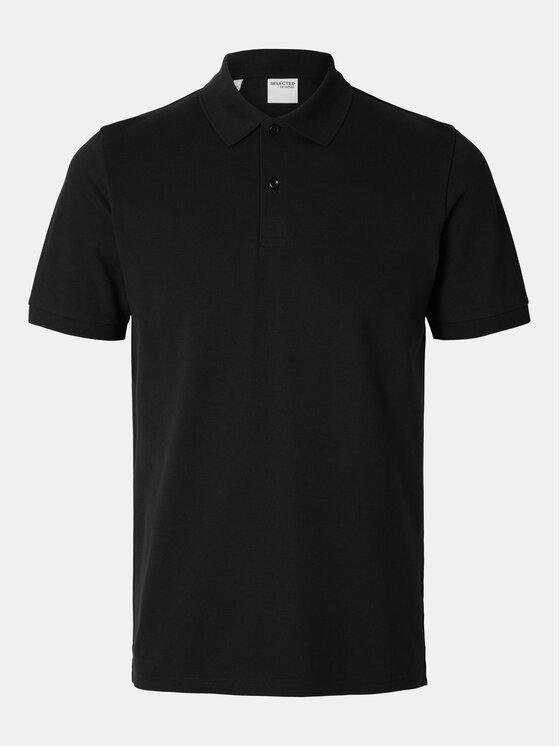 Selected Homme Selected Homme Polo 16095851 Crna Slim Fit